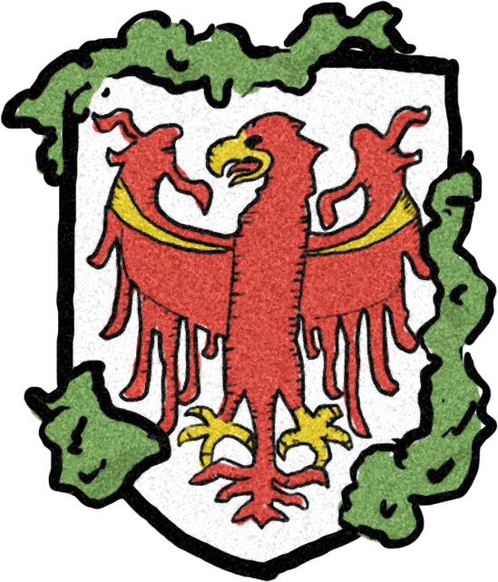 Wappen Südtirol - Tiroler Adler Zeichnung